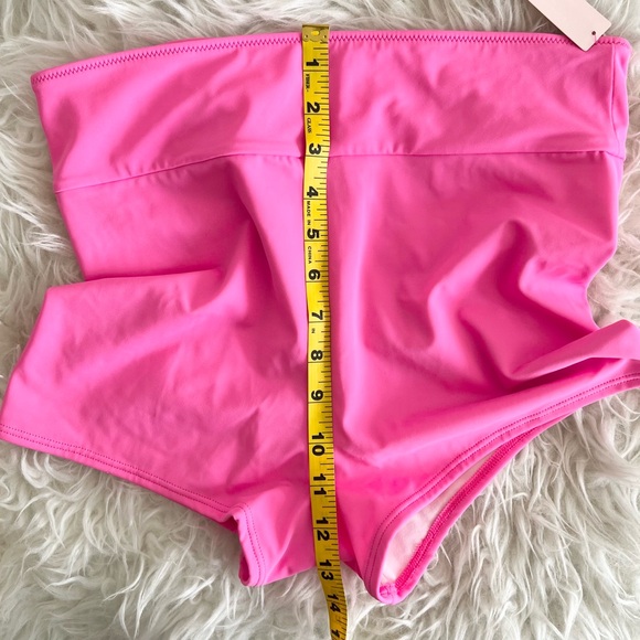 Victoria’s Secret High Waist Banded Boyshort in Post It Pink: A Barbiecore Dream - Picture 11 of 14